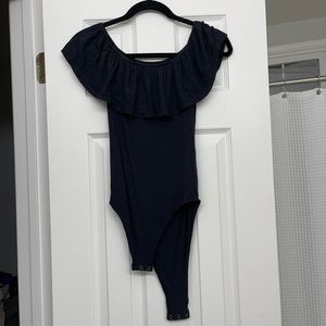 Black Abercrombie Bodysuit